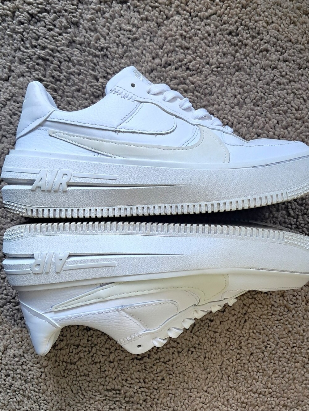 Nike Air Force 1 PLT.AF.ORM White AF1 New Women's Shoes Size 7